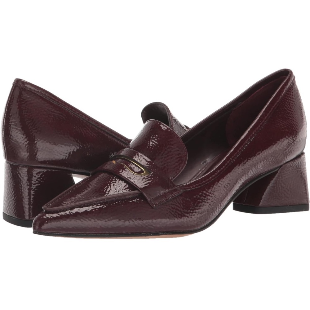 Franco Sarto Burgundy Heels